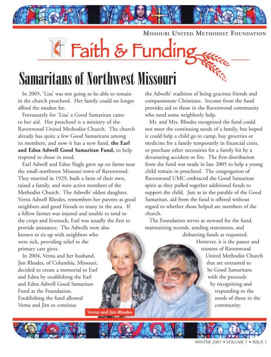 Faith & Funding – Winter 2007