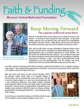 Faith & Funding – Fall 2013