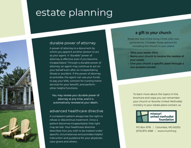 estate planning flyer
