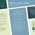 giving securities flyer