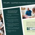 IRA gifts – qualified charitable distributions