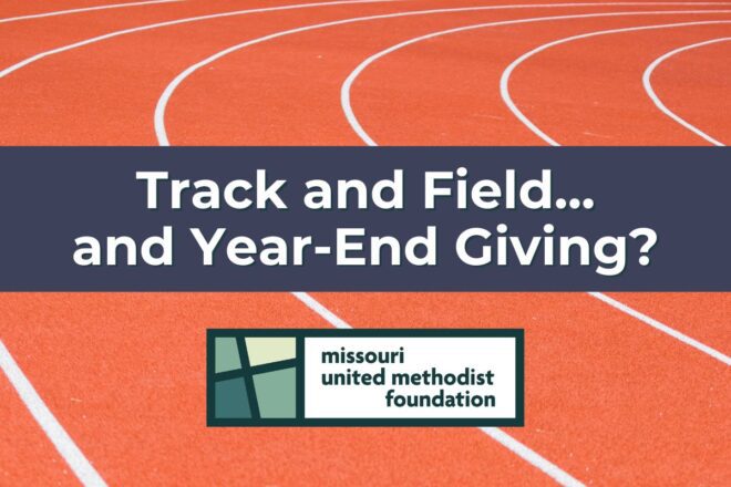 Track and Field… and Year-end Giving?