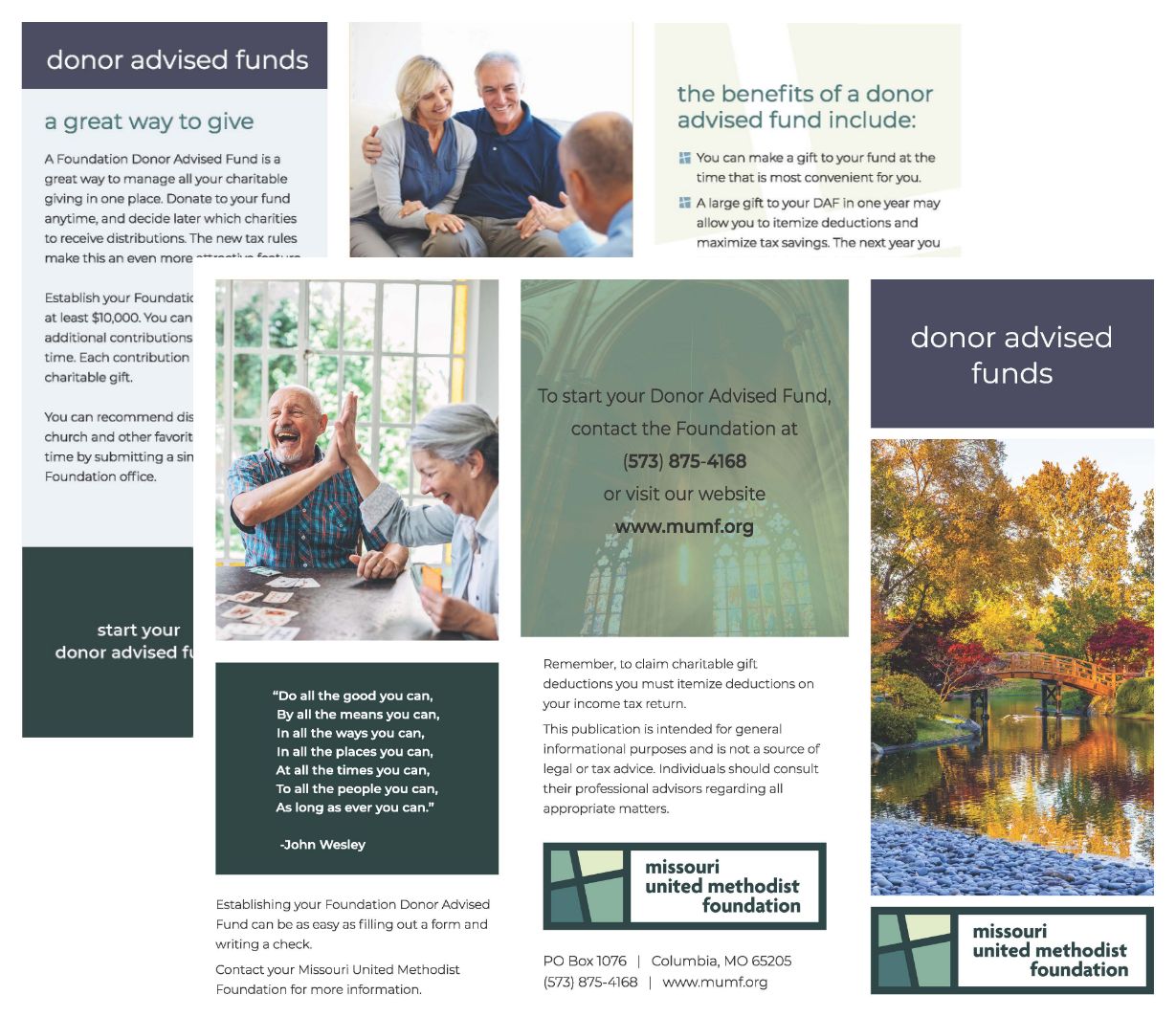 donor advised funds brochure