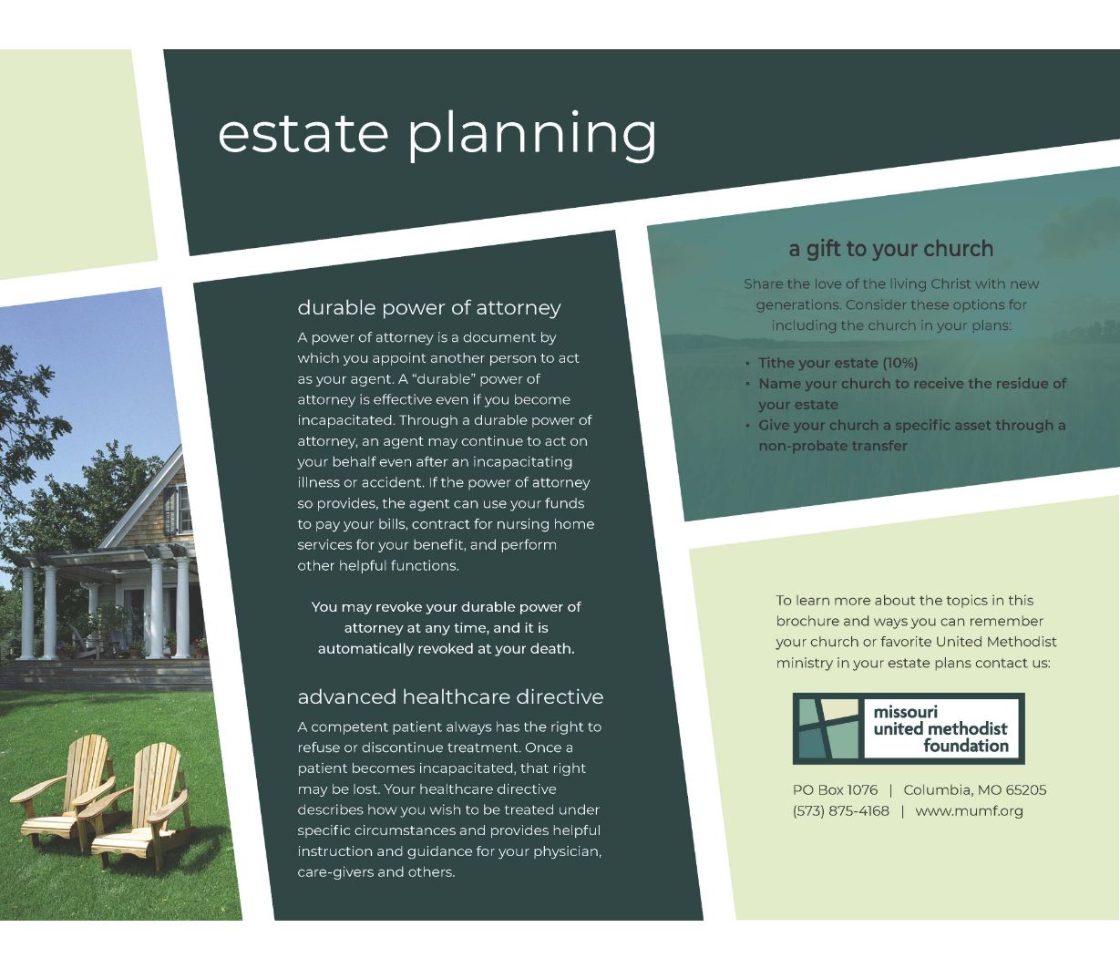 estate planning  digital flyer