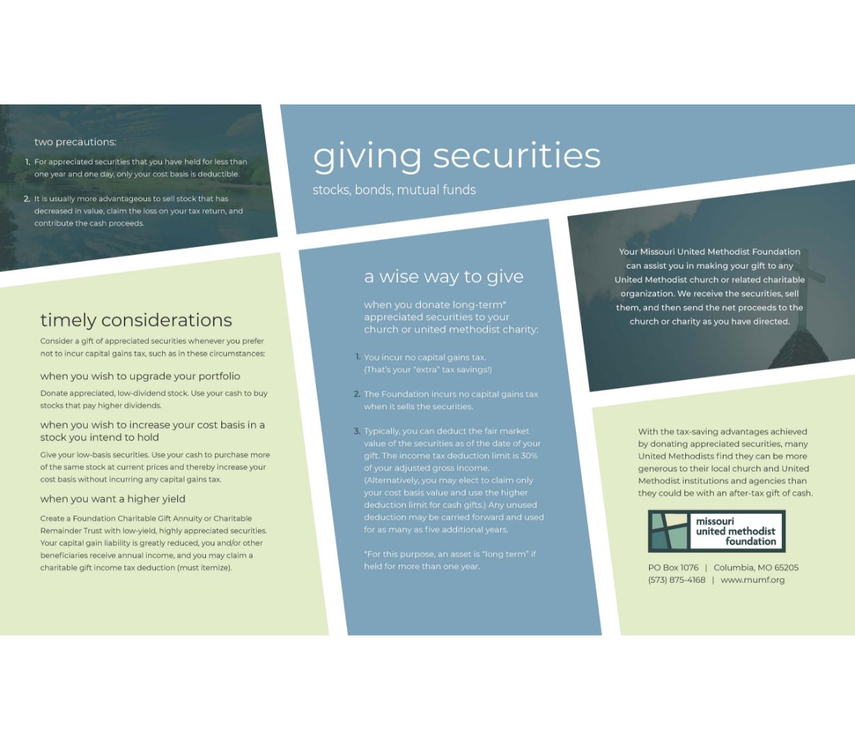 giving securities digital flyer