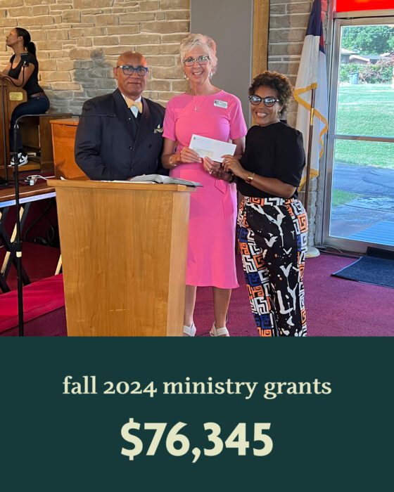 Fall Ministry Grants 2024