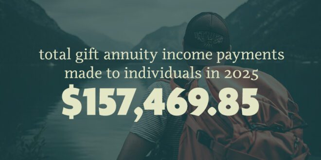 Gift Annuity Income Payments