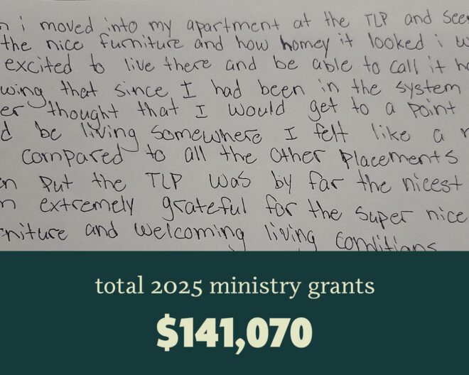 Total Ministry Grants