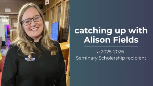 Catching Up with Alison Fields